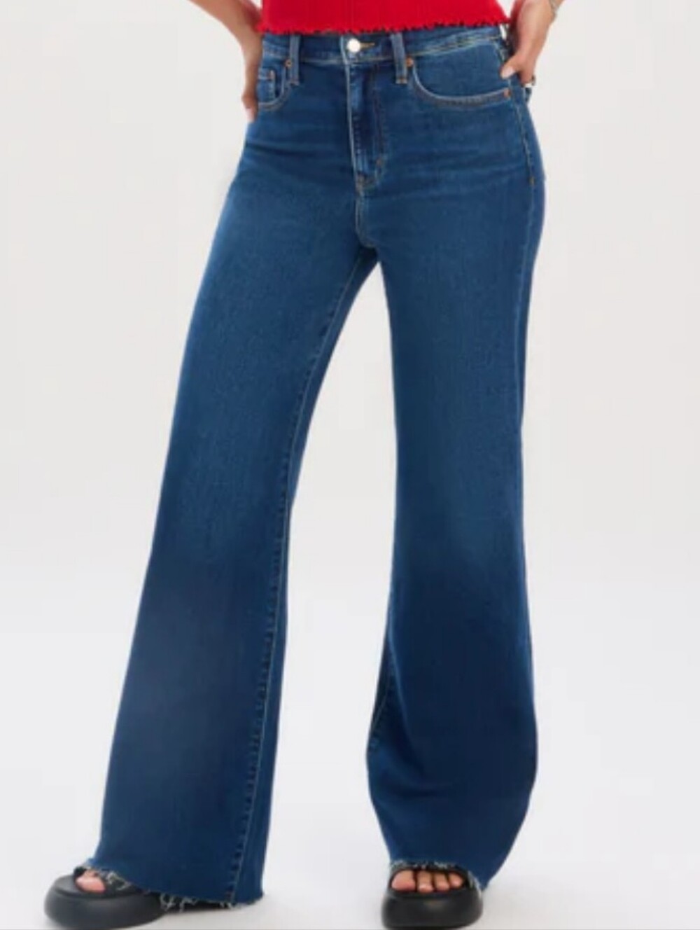 Daze Denim Far Out High Rise Wide Leg - 10